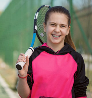 teen tennis braces