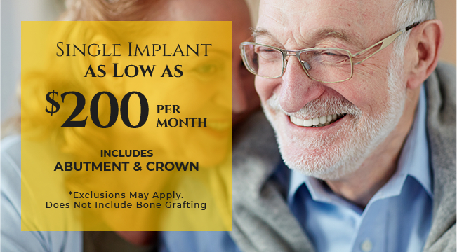 Dental implant special coupon